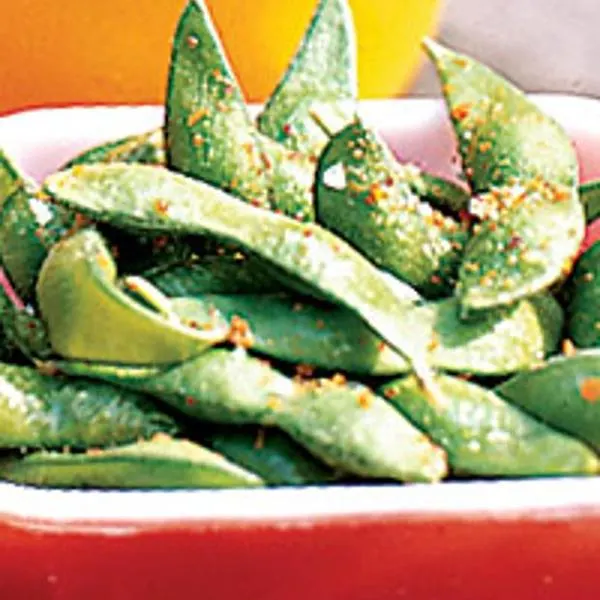 Vegan Vegetarian Indian-Spiced Edamame — Indian recipe