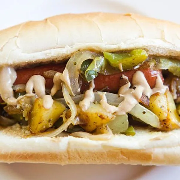 Dairy-Free Nut-Free New Jersey Italian Hot Dog — Italian recipe