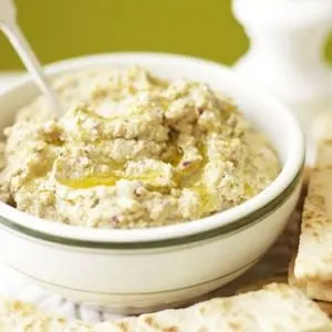 Vegan Vegetarian Red onion & Indian-spiced houmous — Indian recipe