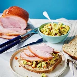 Nut-Free Shellfish-Free Air-fryer gammon — Mediterranean recipe