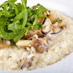 Gluten-Free Dairy-Free Seafood Risotto — Italian recipe