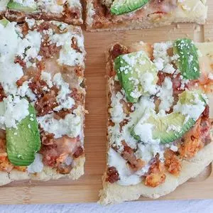 Nut-Free Mexican Breakfast Pizza Recipe — American recipe
