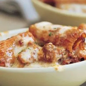 Nut-Free Shellfish-Free Rigatoni and Cheese and Italian Sausage — Italian recipe