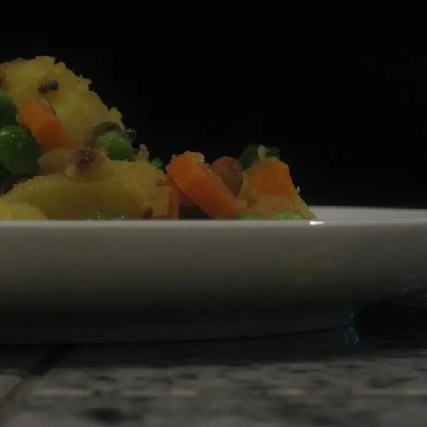 Vegetarian Gluten-Free Indian-spiced potato salad — Indian recipe