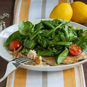 Gluten-Free Dairy-Free Chicken Paillard with Lemon Salad — American recipe
