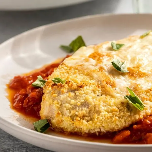 Nut-Free Shellfish-Free Air Fryer Chicken Parm — Italian recipe