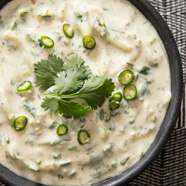 Vegetarian Gluten-Free Cucumber Raita (Indian Yogurt Condiment) Recipe — Indian recipe