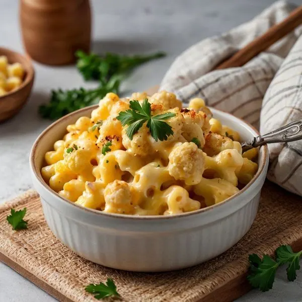 Gluten-Free Nut-Free Keto Cauliflower Mac and Cheese Recipe — American recipe