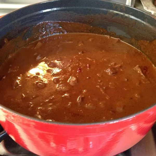 Gluten-Free Dairy-Free Red Chile Beef — American recipe
