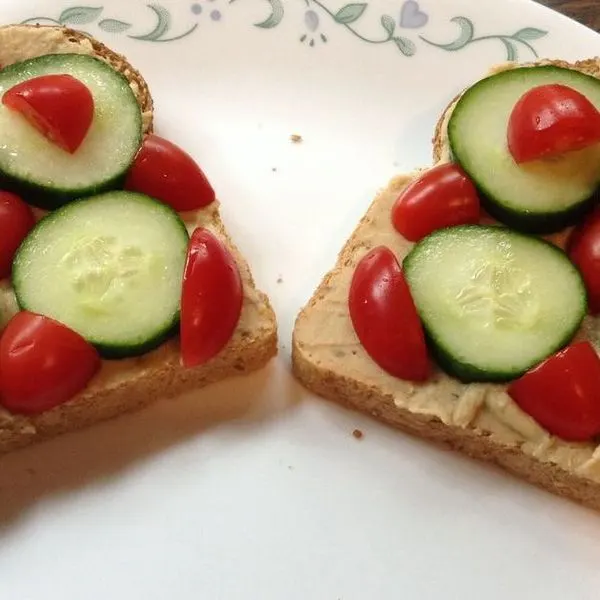 Vegan Vegetarian Mediterranean Toast — Mediterranean recipe