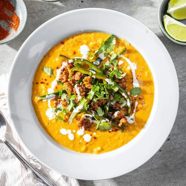 Gluten-Free Dairy-Free Mexican Street-Corn Chowder — American recipe