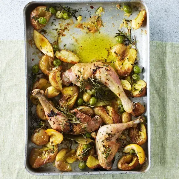 Gluten-Free Dairy-Free Mediterranean 'chicken ’n’ chips' — Mediterranean recipe