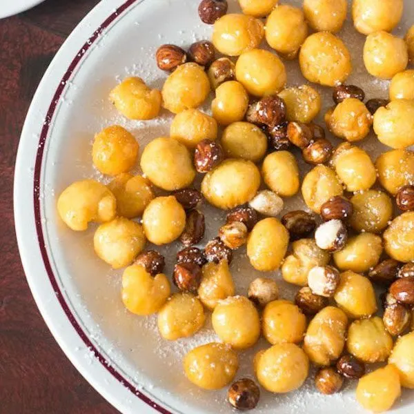 Vegetarian Nut-Free Italian Struffoli — Italian recipe