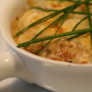 Nut-Free Shellfish-Free French Onion Soup Dumplings — French recipe