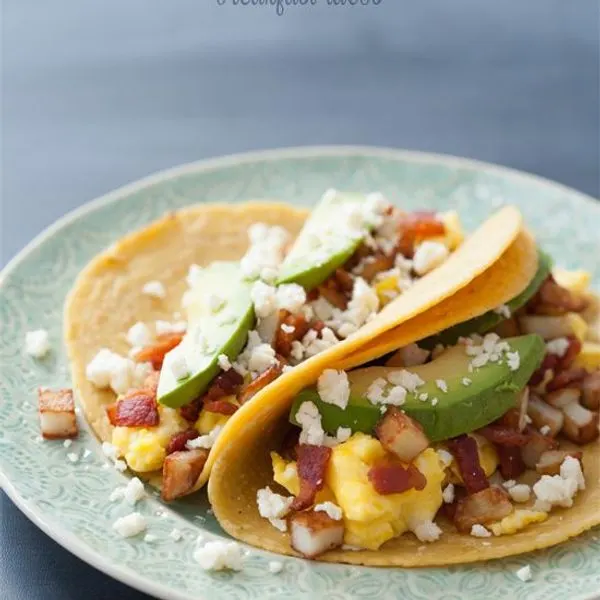Gluten-Free Nut-Free Breakfast Tacos — Mexican recipe