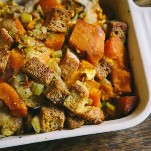 Gluten-Free Nut-Free Gluten-Free Kabocha Squash Stuffing — Italian recipe