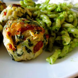 Nut-Free Shellfish-Free Mediterranean Chicken Meatballs — Mediterranean recipe