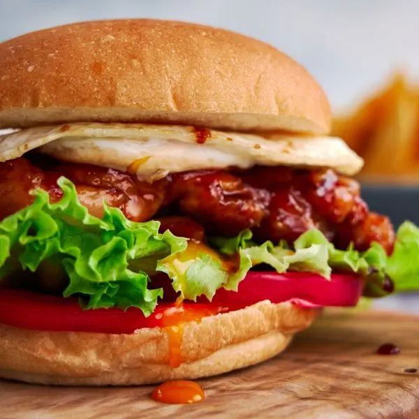 Dairy-Free Nut-Free Teriyaki Chicken Sandwich — Japanese recipe