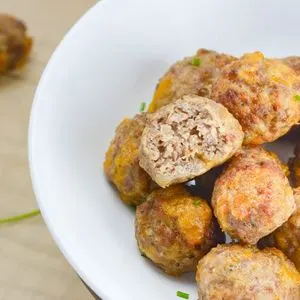 Gluten-Free Keto Air Fryer Keto Sausage Balls Recipe — British recipe