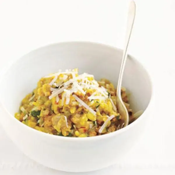 Gluten-Free Nut-Free Breakfast Risotto — Italian recipe