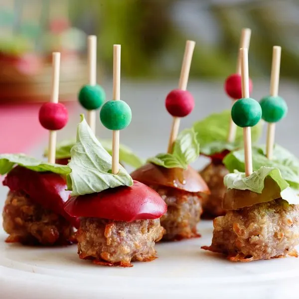 Keto Nut-Free Italian Sausage Balls — Italian recipe