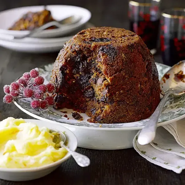 Nut-Free Shellfish-Free Gluten-free Christmas pudding — British recipe