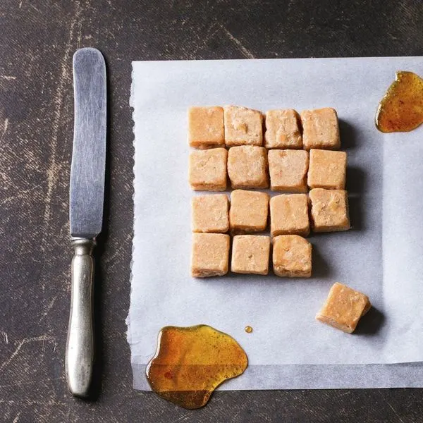 Vegetarian Gluten-Free Keto Almond Butter Fudge Recipe — American recipe