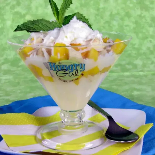 Vegetarian Gluten-Free Dessert Island Parfait — French recipe