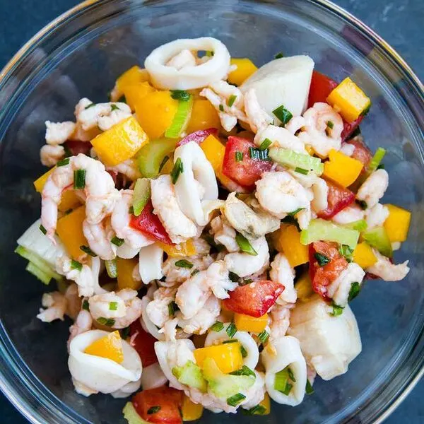 Gluten-Free Dairy-Free Frutti di Mare Seafood Salad — World recipe