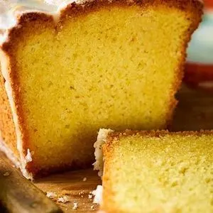 Vegetarian Nut-Free Air-fryer lemon drizzle cake — American recipe