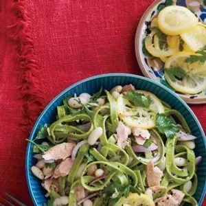 Dairy-Free Nut-Free Linguine with Italian Tuna and White Beans — Italian recipe