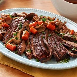 Gluten-Free Dairy-Free Slow Cooker Brisket with Brown Gravy — American recipe