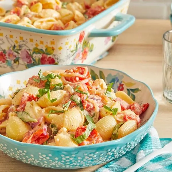 Vegetarian Nut-Free Feta Pasta — Mediterranean recipe