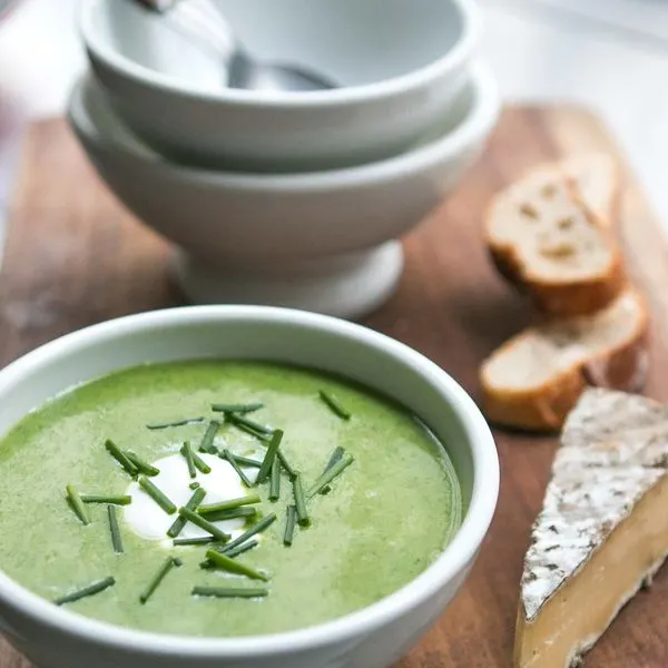 Vegetarian Gluten-Free Watercress Soup — French recipe