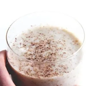 Vegan Vegetarian Dairy-Free Coconut and Banana Date Shake — American recipe