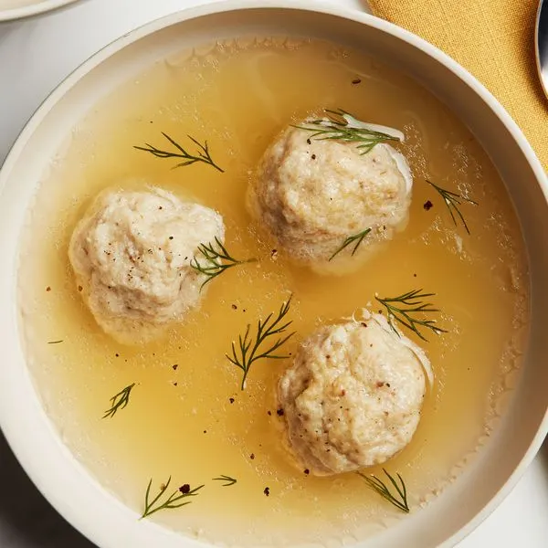 Dairy-Free Nut-Free Matzo Ball Soup — Eastern europe recipe