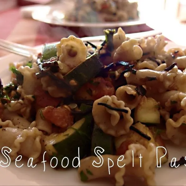 Vegan Vegetarian Vegan Seafood Spelt Pasta — American recipe