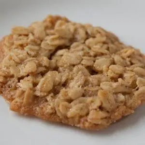 Vegetarian Nut-Free Gluten Free Oatmeal Lace Cookies — American recipe
