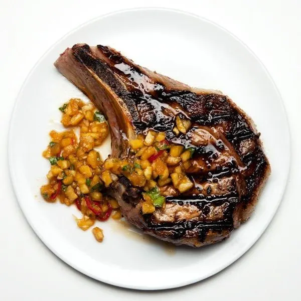 Dairy-Free Nut-Free Pineapple Pork Chops — American recipe