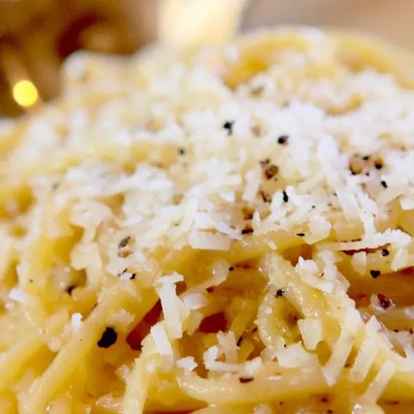 Vegetarian Nut-Free Pasta Cacio E Pepe Recipe — Italian recipe