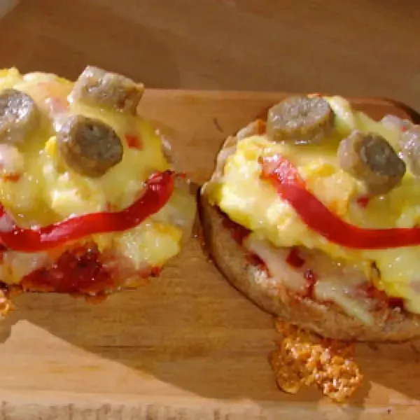 Nut-Free Breakfast Pizza — Italian recipe