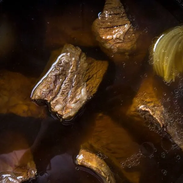 Gluten-Free Dairy-Free Restorative Beef Broth — Mediterranean recipe