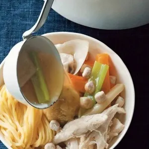 Gluten-Free Dairy-Free Mile End's Chicken Soup with Soup Mandel — American recipe