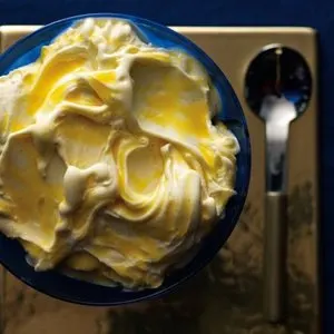Vegetarian Gluten-Free Italian Crema Ice Cream — Italian recipe