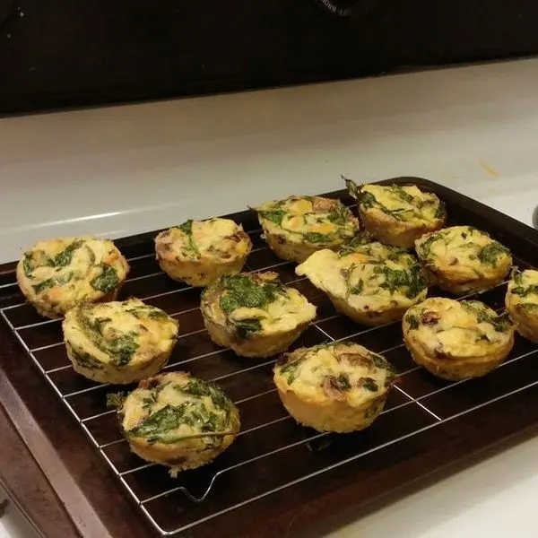 Vegetarian Gluten-Free Low carb veggie egg muffin — British recipe