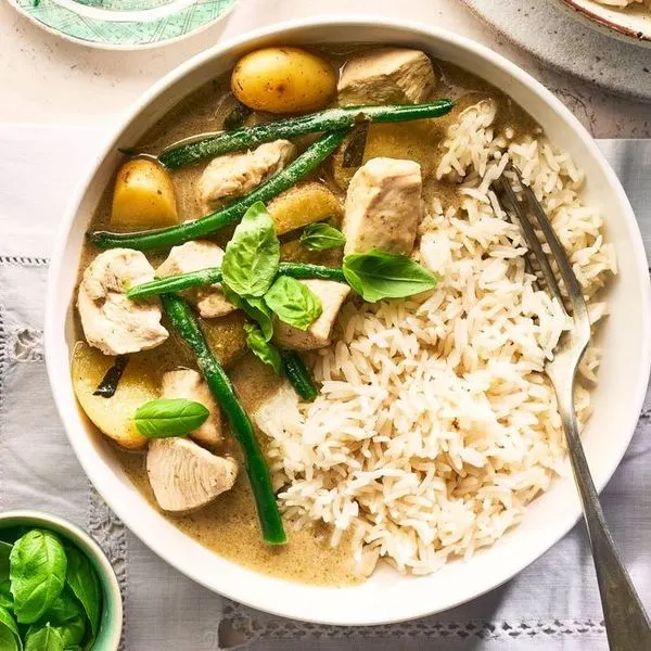 Gluten-Free Dairy-Free Thai green chicken curry — South east asian recipe