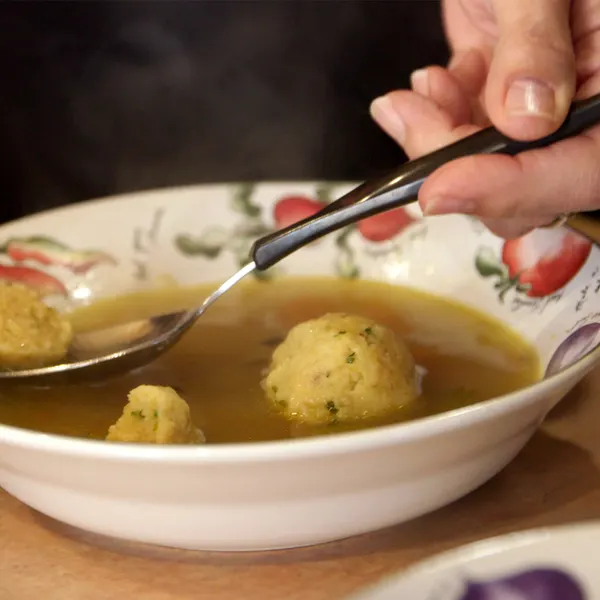 Dairy-Free Nut-Free Matzo Ball Soup — American recipe