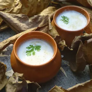 Vegetarian Gluten-Free Spiced Indian Yogurt (Chaas) Recipe — Indian recipe
