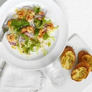 Nut-Free Egg-Free Mediterranean prawn salad — Mediterranean recipe