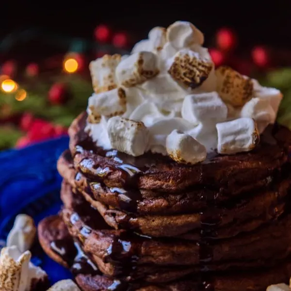 Vegetarian Gluten-Free Gluten-Free Mexican Hot Chocolate Pancakes — Mexican recipe
